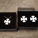 Cufflinks and necklace shop